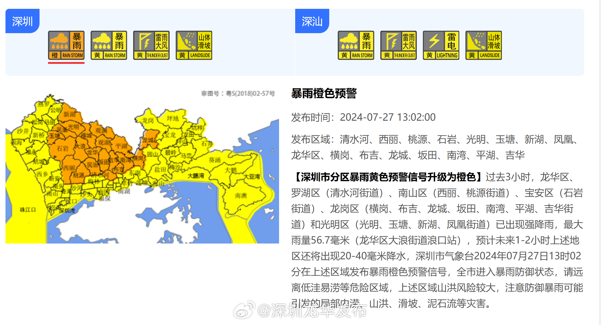深圳暴雨最新动态及应对指南与技能学习